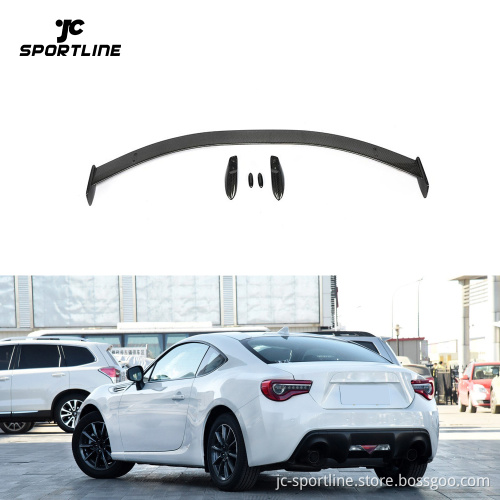 Carbon Fiber Rear Trunk Spoiler Wing for Subaru BRZ Toyota GT86 Coupe 2013-2019 - 5pcs/set